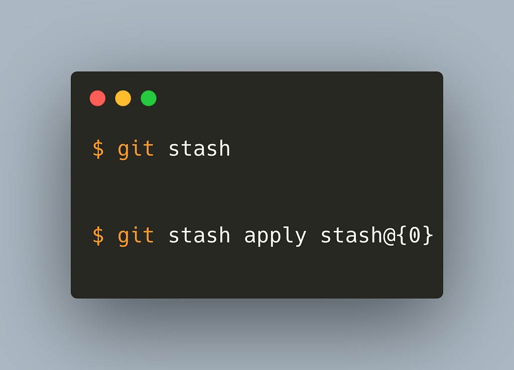 Illustration from How to use “git stash” effectively
