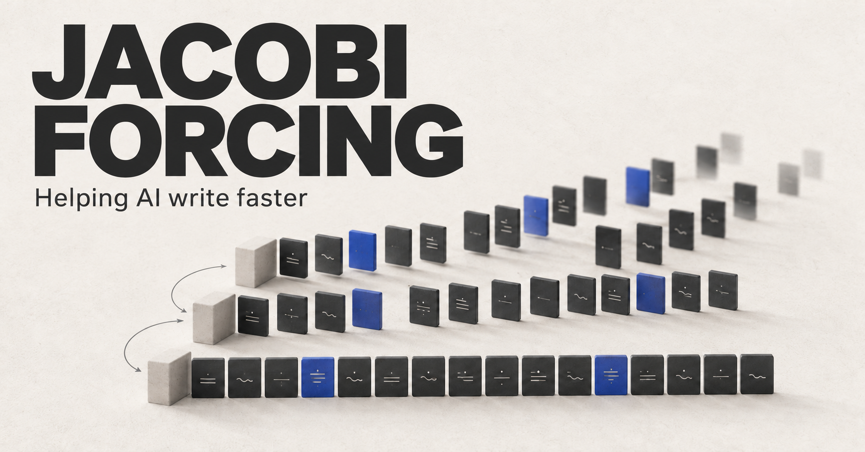 Jacobi Forcing: Helping AI write faster